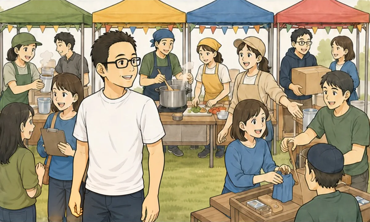 役割は、肩書きから決めるんじゃない。一緒に動いた先で、自然に見つかった。